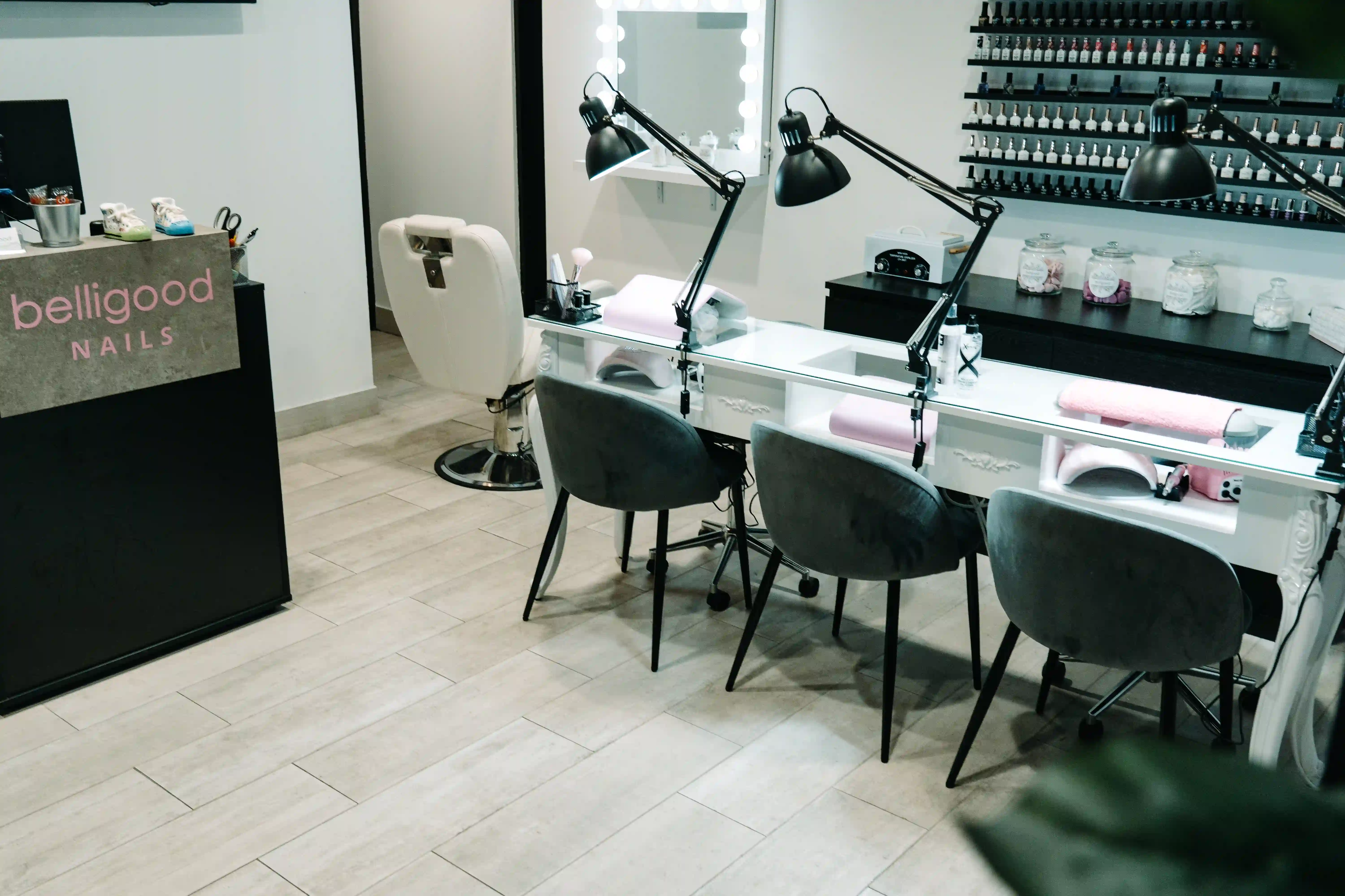 Interior del centro de estética Belligood en Móstoles